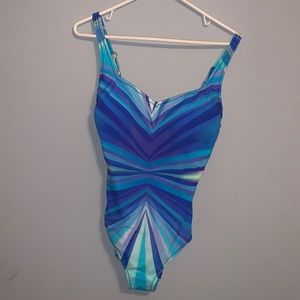 GOTTEX BLUE ONE PIECE NEW